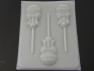 4100 Baby Rattle Chocolate or Hard Candy Lollipop Mold